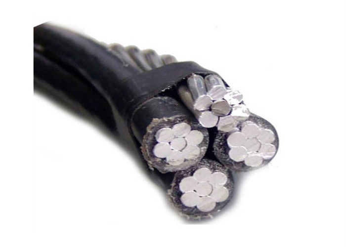 2x16 Mm2  Aluminium Conductor Cable With Smooth Circular Surface Weather Resistant