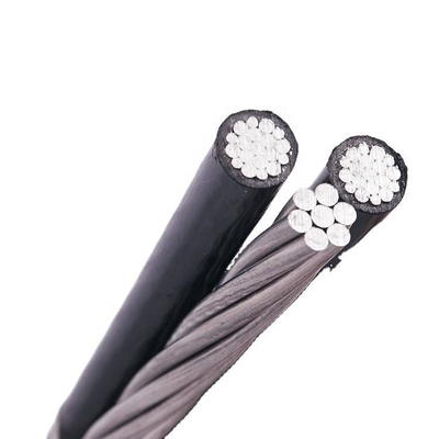 1kv 4 AWG XLPE Insulated Cable Triplex Overhead Service Drop Cable
