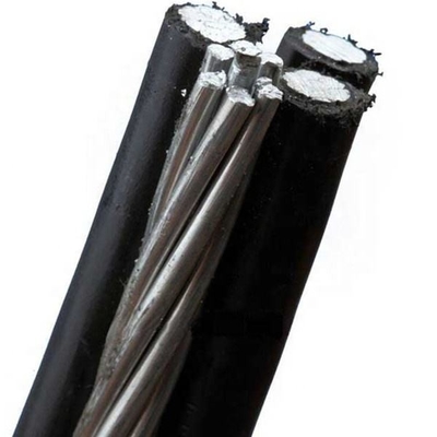 600v Quadruplex Service Drop Cable Wire PE Or XLPE Insulation