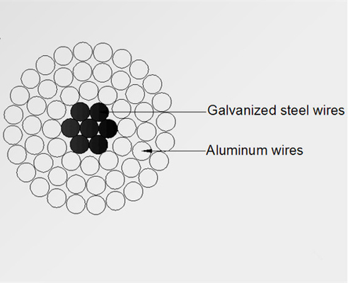 MV Rose Iris Aster Aluminium Conductor Steel Reinforced Astm Standard