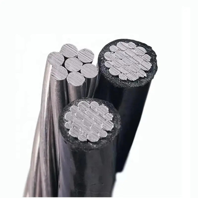 Aluminum Conductor LV ABC Cable XLPE PE LDPE PVC Insulated Overhead Duplex Triplex Quadruplex Service Drop Cable