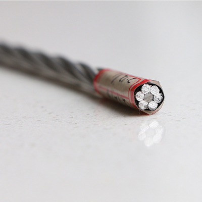 Steel Core Aluminum Stranded Wire For Overhead Transmission Lines Aluminium Conductor Steel Reinforced Easy To Install