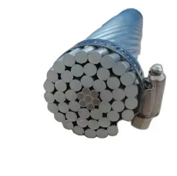 ACSR Cable Anti Corrosion High Load Capacity Overhead Bare Wire And Aluminium Alloy Cable For Urban Grids