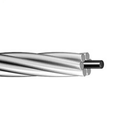 ACSR Aluminium Conductor With Steel Reinforced Overhead Bare Electrical Cable Eco Friendly Long Lifespan For Renewable Energy