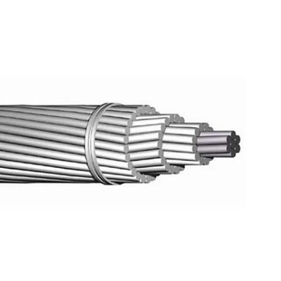 ACSR Aluminium Conductor With Steel Reinforced Overhead Bare Electrical Cable Eco Friendly Long Lifespan For Renewable Energy
