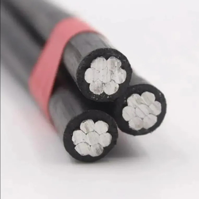 0.6/1kv Low Voltage Medium Voltage Spacer Overhead Insulated Line Aluminum Aerial Bundle Cable ABC Cable