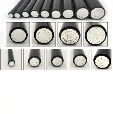 UV Resistant ABC Cable Aerial Bundled Conductor With Messenger Wire XLPE Insulation Material For Rural Electrification