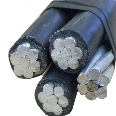 1KV Low Voltage Aerial Bundled ABC Cable PVC/PE/XLPE Insulated Overhead Wire Cable