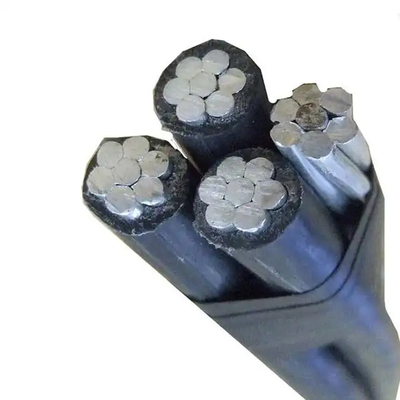 1KV Low Voltage Aerial Bundled ABC Cable PVC/PE/XLPE Insulated Overhead Wire Cable