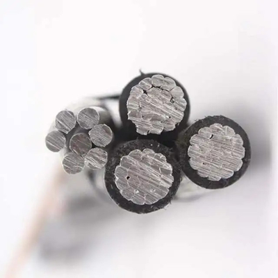Overhead Twisted Aluminum Aerial ABC Cable Aerial Bundled Electrical Cable