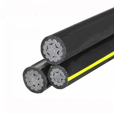 1KV PVC / XLPE / PE Insulated Overhead Electric Transmission Aerial Bundled Cable