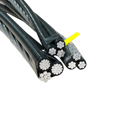 Low Voltage 0.6/1kv XLPE/PVC Insulated Aerial Bundle Specification Multi-Core Wire Overhead ABC Cable