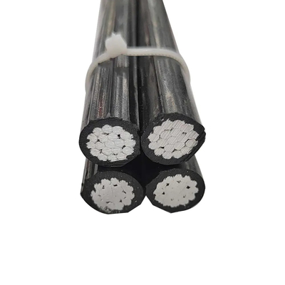 Low Voltage Overhead Aluminum Cable Insulated Power Supply Aluminium Cable For Distribution Networks