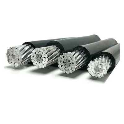 Overhead Aluminium Conductor XLPE Insulated Electric Cables Quadruplex Duplex Triplex Drop Electrical Wire Cable