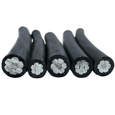 Assembled Cores Low Voltage Insulated XLPE Aluminum Conductor For Overhead Systems 0.6 1KV