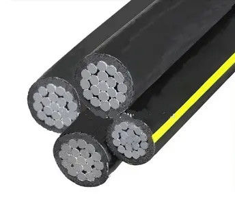 Overhead 0.6-1KV ABC-Aerial Bundled Cable Aluminium XLPE Insulated Aerial Bundle Cable