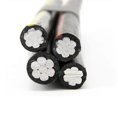 Aerial Bundled Cable 4 Core 16Mm 35Mm 95Mm Overhead Cable Xlpe Insulated Aluminum Electric ABC Cable
