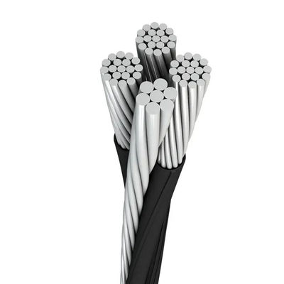 Aerial Cable Covered Line Wires Up To 35KV Service Drop Cable Aluminum Cable 16mm2 XLPE Insulated Twisted Service