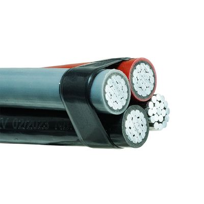 Overhead LV Power Cable Aluminum Conductor XLPE PE LDPE PVC Insulated ABC Cable Duplex Triplex Quadruplex Cable