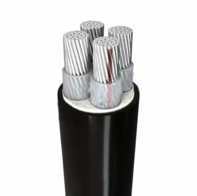 PVC Insulated PVC Sheath Low Voltage Power Cable 4 Cores Aluminium/Aluminum Alloy Conductor Low Voltage Cable