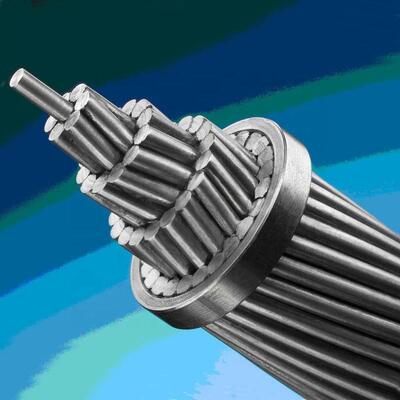 AACSR Conductor (Aluminum Alloy Conductor Steel Reinforced) Alloy Overhead Bare Conductor Customized Conductor for Rugged Mountainous Regions