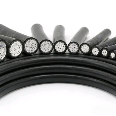 LV ABC Low Voltage Aerial Bundle Cable Aluminum/Aluminum Alloy Core 0.6/1kV Overhead Installation Customizable