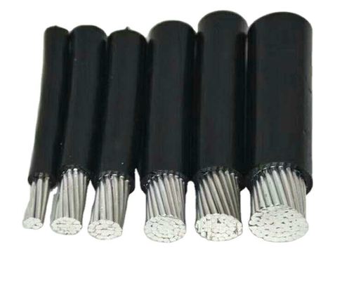 Aluminum Twist Service Drop Electric Pvc/Xlpe Insulated Overhead Cables Specification Low Aluminum Cable
