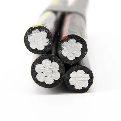 0.6/1kv Overhead Aluminium Conductor XLPE Insulated Electric Cables Quadruplex Duplex Triplex Service Drop Electrical Wire ABC Cable
