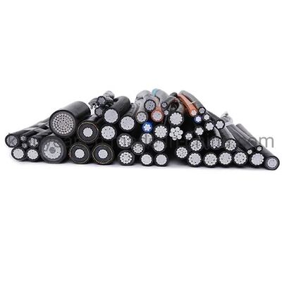 Duplex Triplex Quadruplex Aerial Bunched/Bundled Overhead XLPE Insulated Aluminum ABC Cable