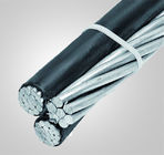 Black Triplex 6201 Alloy ASTM Aerial Bundled Cable