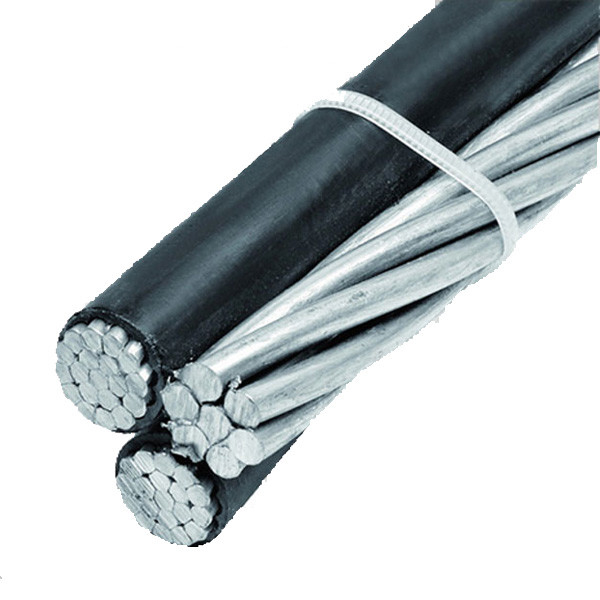 XLPE Insulated  Aluminum Conductor Cable Overhead transmission Aerial Bundle 0.6/1kv