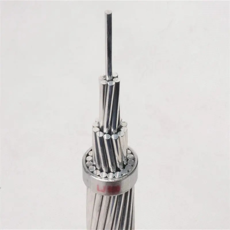 AAC AAAC ACSR Bare Aluminum Alloy Cable Aluminium Conductor Steel Reinforced For Overhead Transmission Wiring