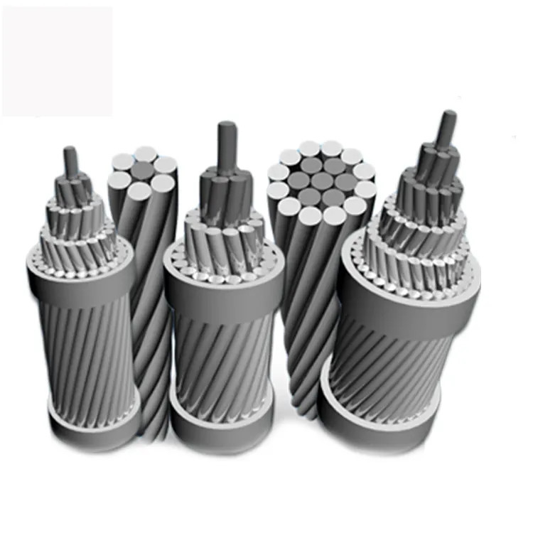 Round Aluminum ACAR Cable Aluminum Conductor Alloy Reinforce Bare Overhead Transmission Cable