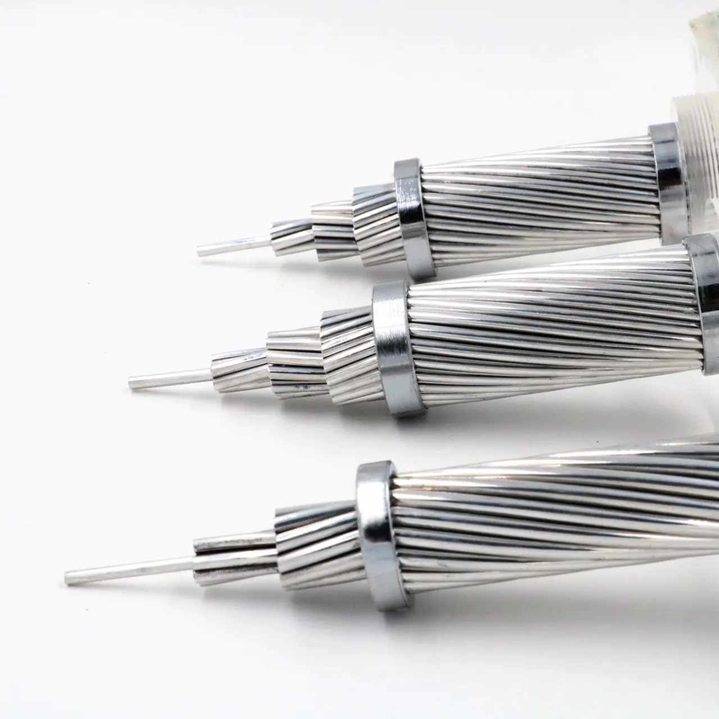 Corrosion-Resistant ACSR Wire ASTM Aluminium Conductor Steel Reinforced Cable High Tensile Strength Low Sag For Rural Electrification