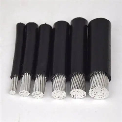 ABC Cable Aerial Bundled Electrical Self Supporting Aluminum XLPE PVC PE Insulated Overhead Cable