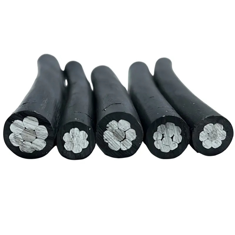 Assembled Cores Low Voltage Insulated XLPE Aluminum Conductor For Overhead Systems 0.6 1KV
