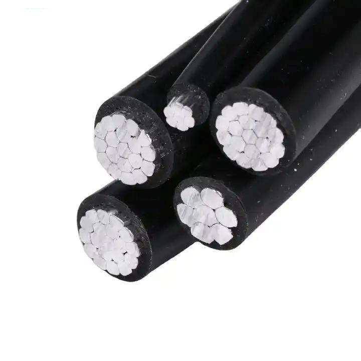 XLPE Insulated Aluminium Wire PVC Overhead Phase Cable Manufacturer Of Mobile Electric Power Cables