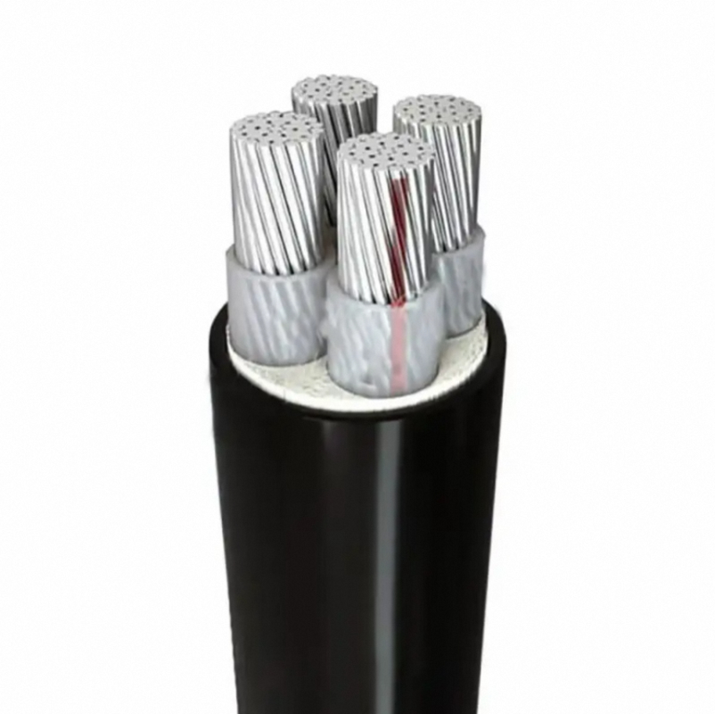 PVC Insulated PVC Sheath Low Voltage Power Cable 4 Cores Aluminium/Aluminum Alloy Conductor Low Voltage Cable