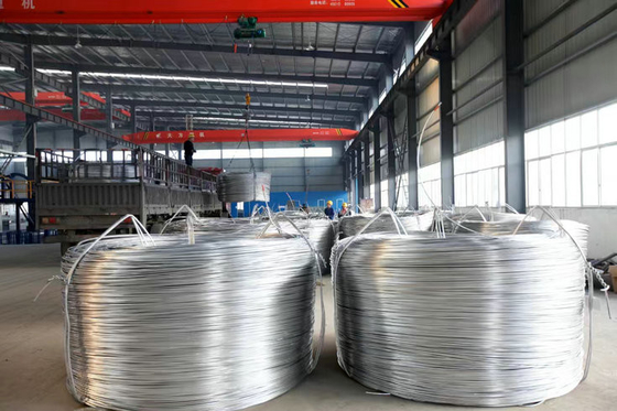 8.0mm 9.5mm12mm Aluminium Wire Rod For Cable And Wire Solutions