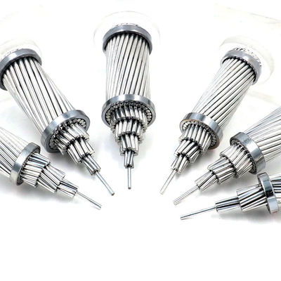 Corrosion Resistant ACAR Conductor Wire 19 Strands ACSR Compatible Silver Finish