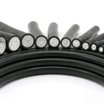 LV ABC Low Voltage Aerial Bundle Cable Aluminum/Aluminum Alloy Core 0.6/1kV Overhead Installation Customizable