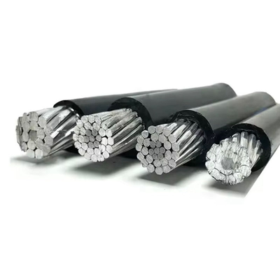 0.6/1KV Single Core Overhead Power Cable XLPE Insulated PVC Jacket Electrical Oxygen-Free Aluminum Conductor IP67 Rated