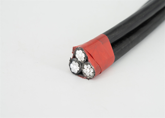 ABC Cable Aerial Bundled Cable With XLPE / PVC Insulated